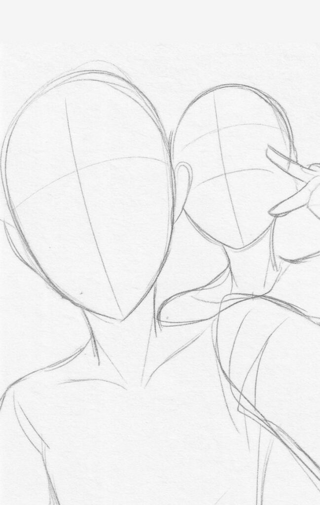 croquis de pose à 2.